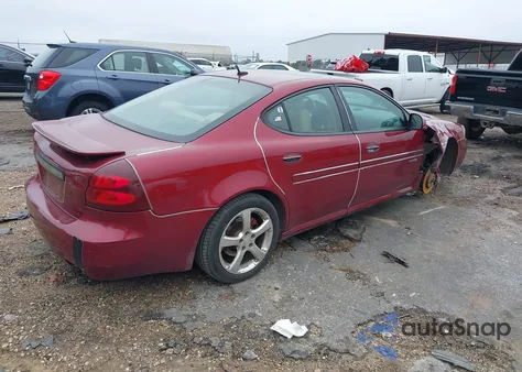 2007 Pontiac Grand Prix Gxp z USA, uszkodzony, nr VIN 2G2WC58C771164930